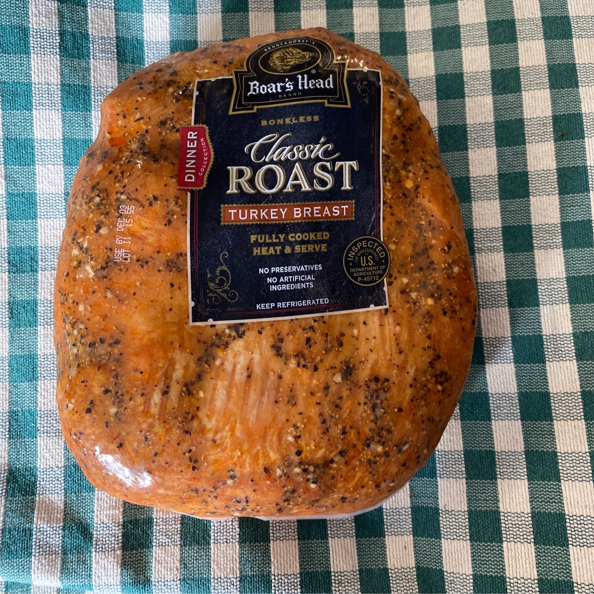 Boar's Head Roast Turkey Breast Whittier Farms