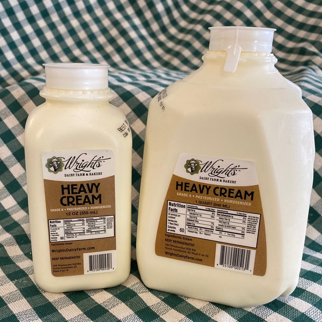 Wright's Dairy Farm Milk Whittier Farms