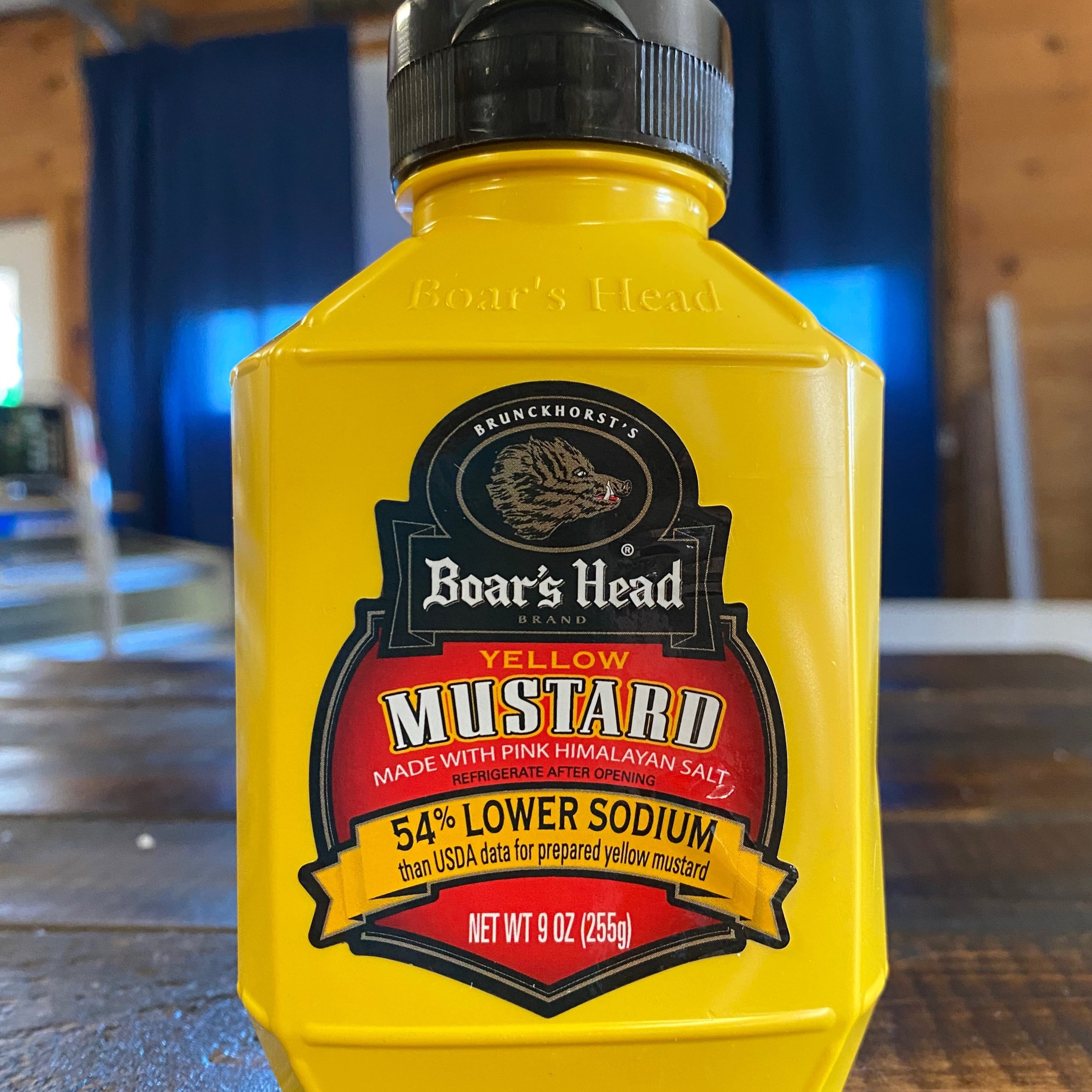 Boar's Head Yellow Mustard Whittier Farms