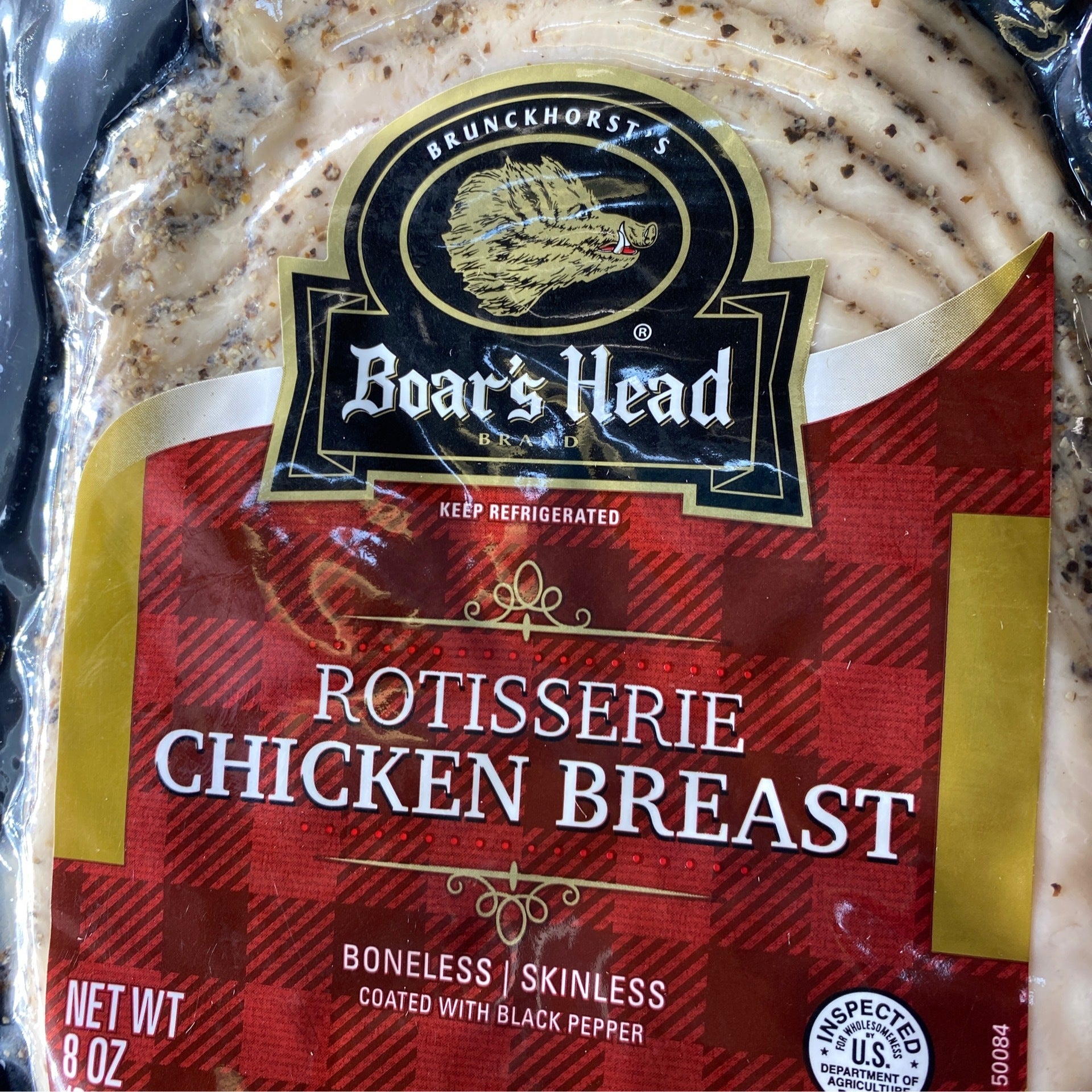 Boar's Head PreSliced Rotisserie Chicken Whittier Farms