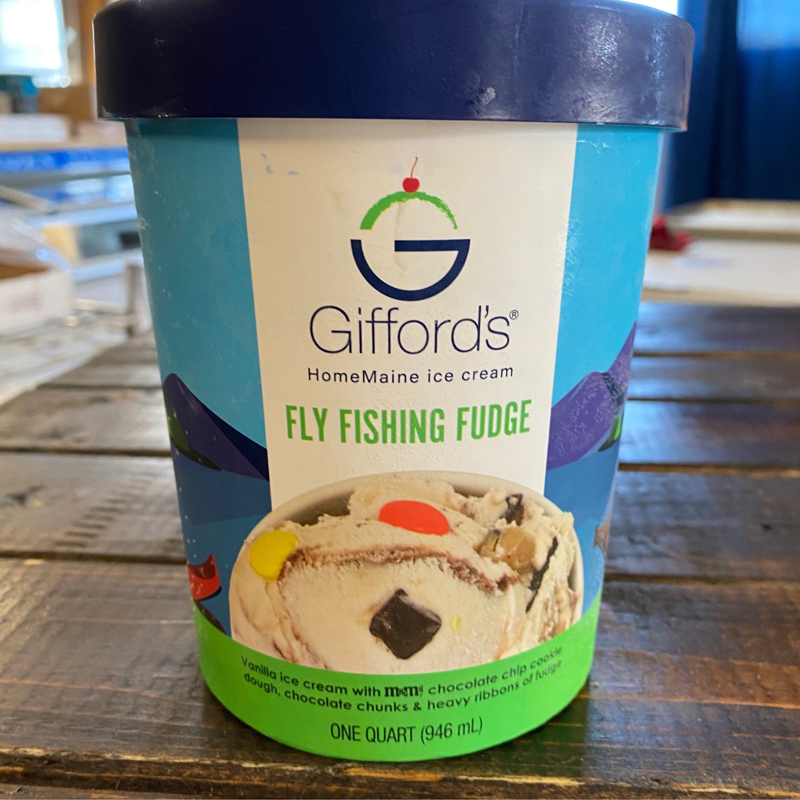 Fly Fishing Fudge Quart Whittier Farms